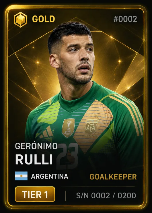 Gerónimo Rulli — Argentina Gold GK