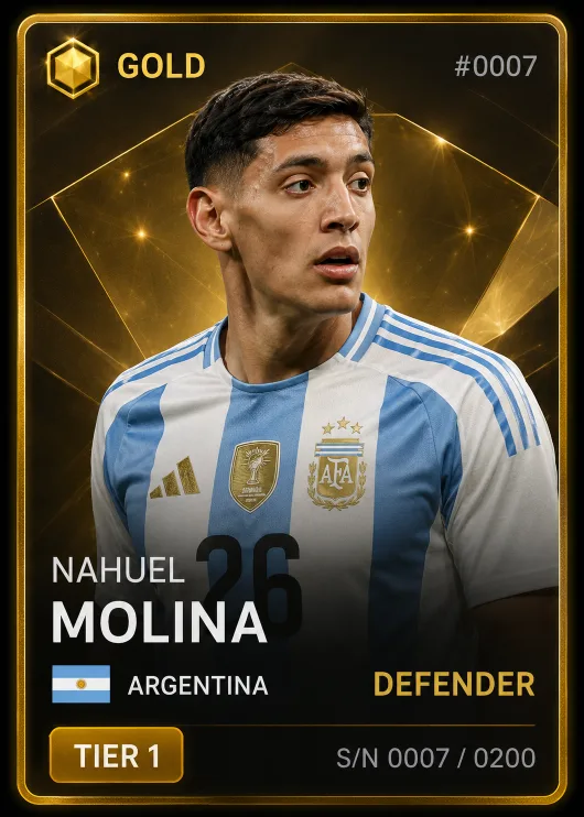 Nahuel Molina — Argentina Gold DEF