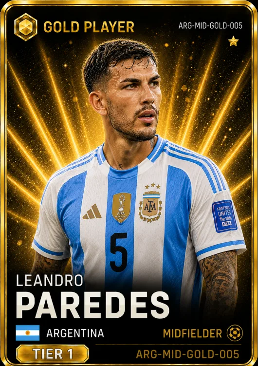 Leandro Paredes — Argentina Gold MID