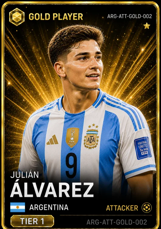 Julián Álvarez — Argentina Gold FWD