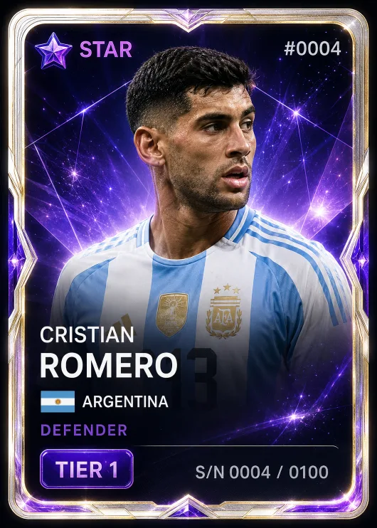 Cristian Romero — Argentina Star DEF