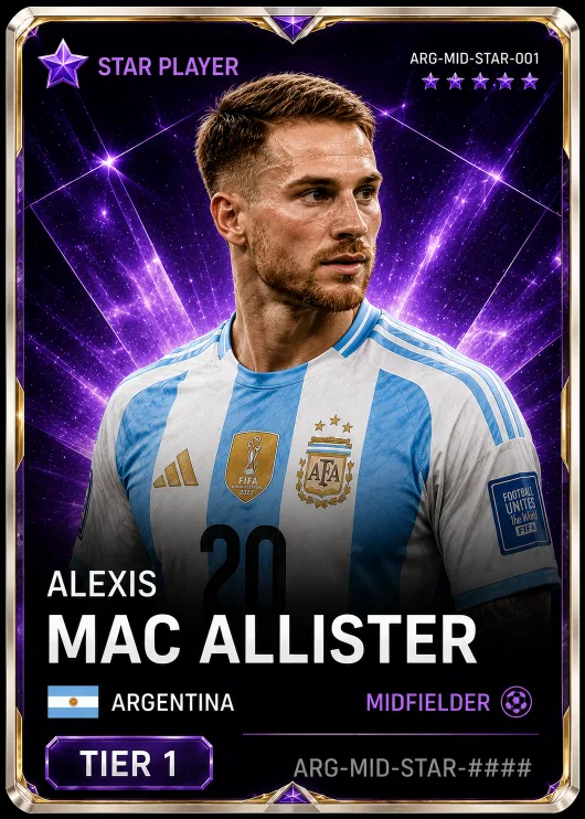 Alexis Mac Allister — Argentina Star MID