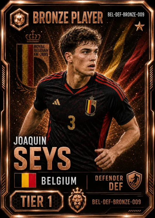 Joaquin Seys — Belgium Bronze DEF