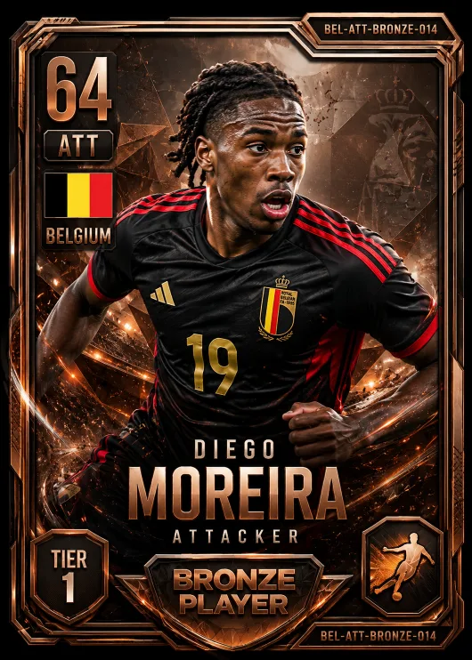 Diego Moreira — Belgium Bronze FWD