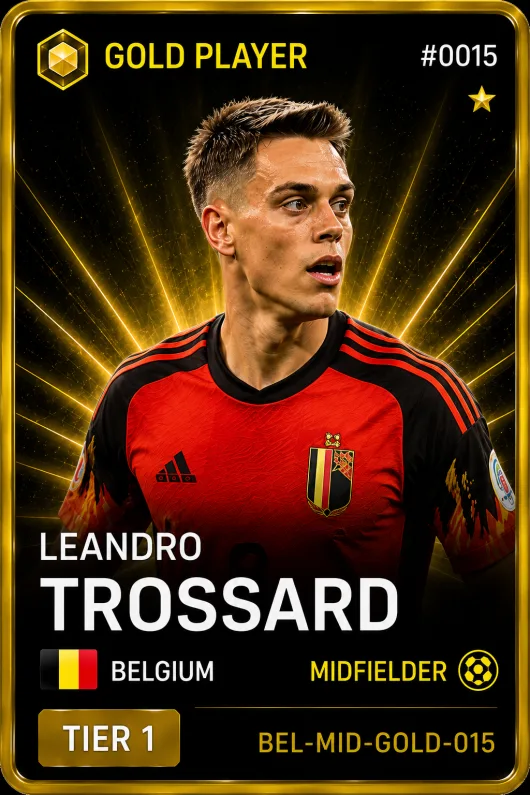 Leandro Trossard — Belgium Gold FWD