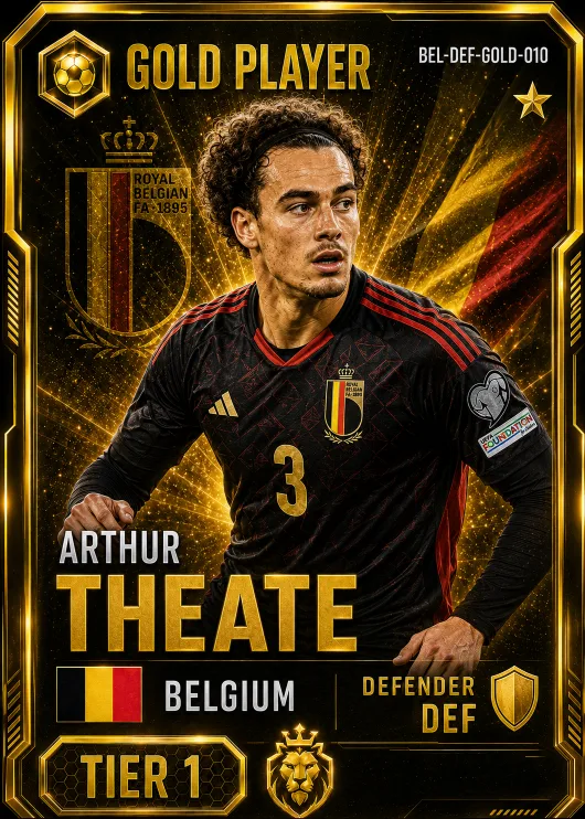 Arthur Theate — Belgium Gold DEF