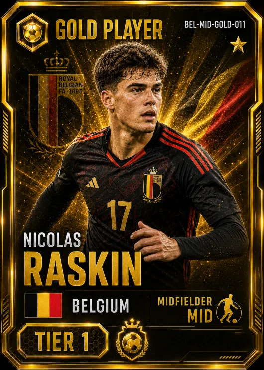 Nicolas Raskin — Belgium Gold MID