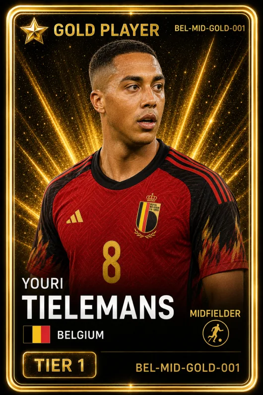 Youri Tielemans — Belgium Gold MID