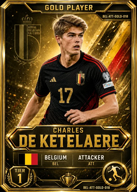 Charles De Ketelaere — Belgium Gold FWD