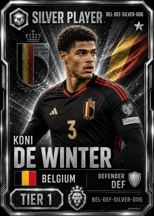 Koni De Winter — Belgium Silver DEF