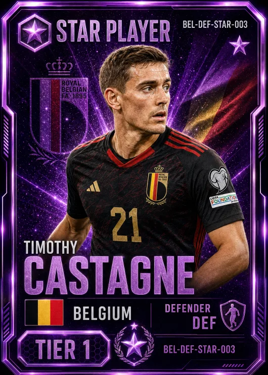 Timothy Castagne — Belgium Star DEF