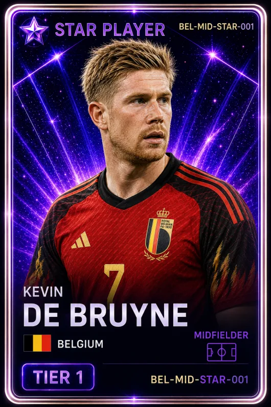 Kevin De Bruyne — Belgium Star MID
