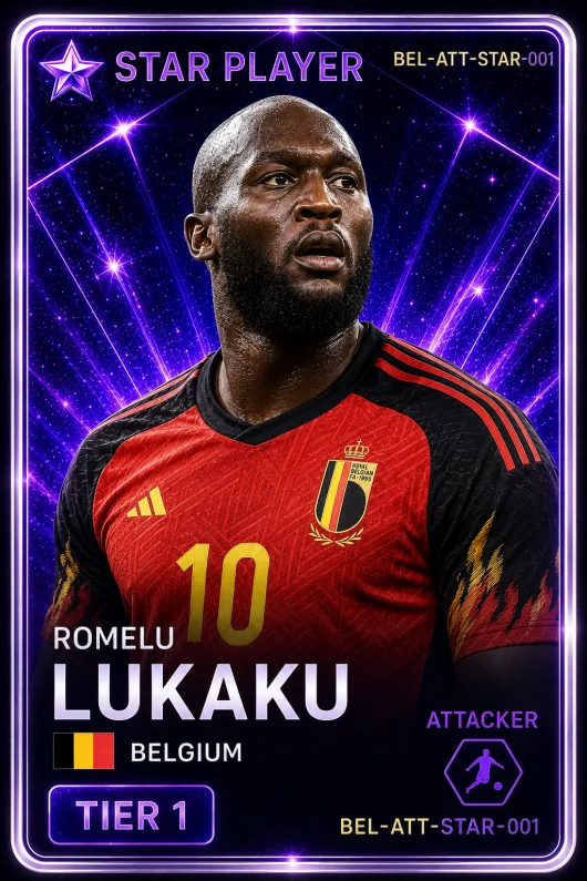 Romelu Lukaku — Belgium Star FWD