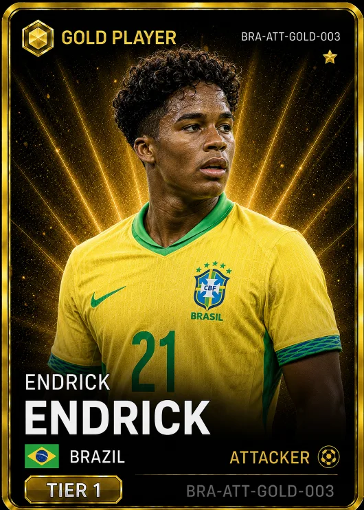 Endrick — Brazil Gold FWD