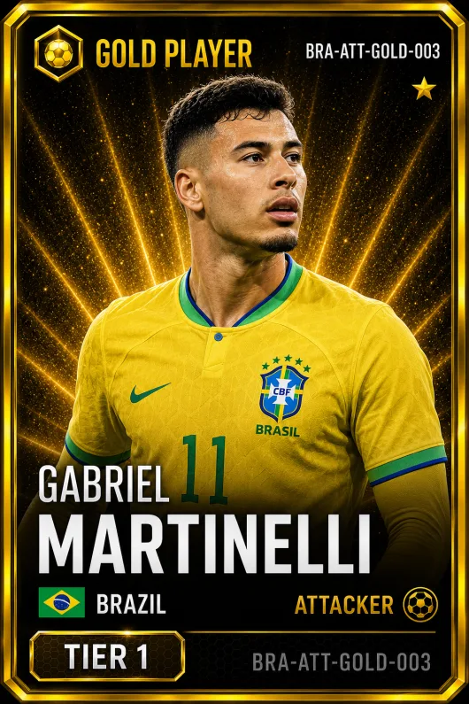 Gabriel Martinelli — Brazil Gold FWD