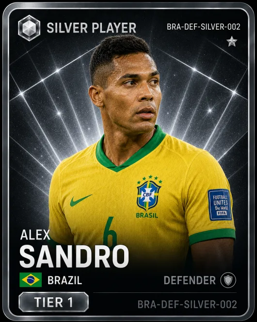 Alex Sandro — Brazil Silver DEF
