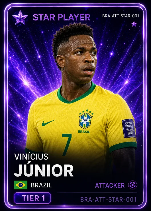 Vinícius Júnior — Brazil Star FWD