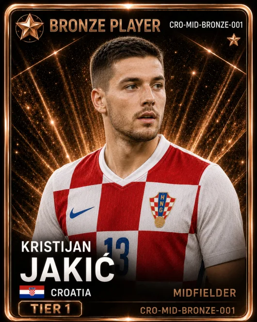 Kristijan Jakić — Croatia Bronze MID