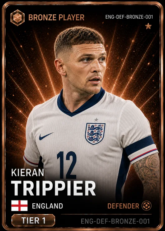 Kieran Trippier — England Bronze DEF