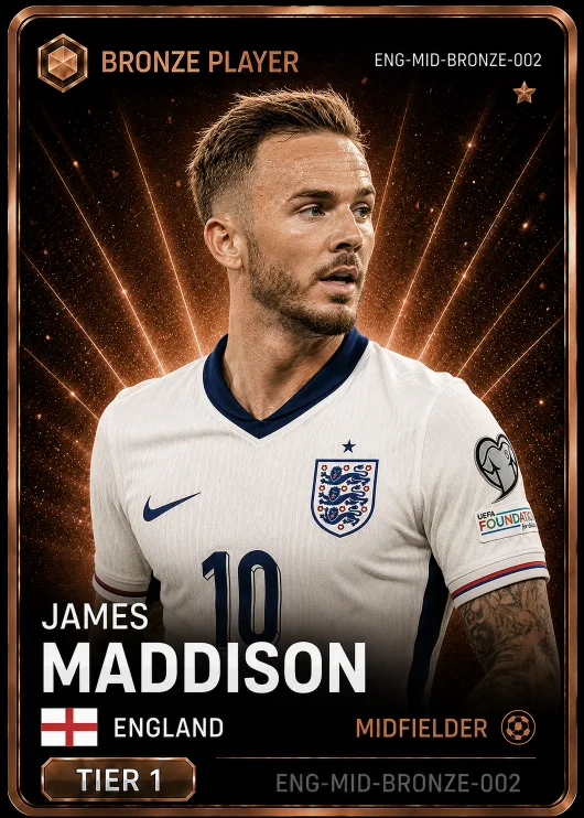 James Maddison — England Bronze MID