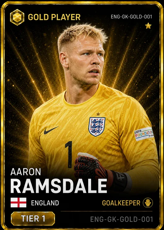 Aaron Ramsdale — England Gold GK