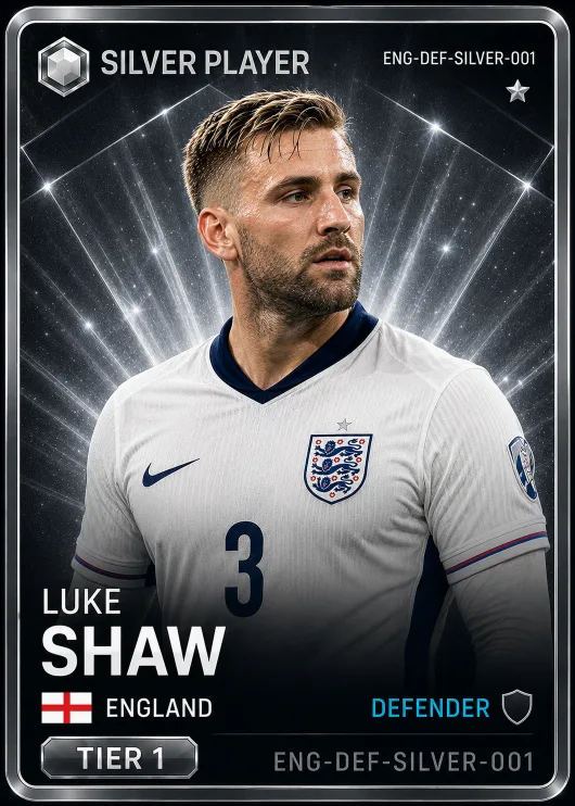 Luke Shaw — England Silver DEF