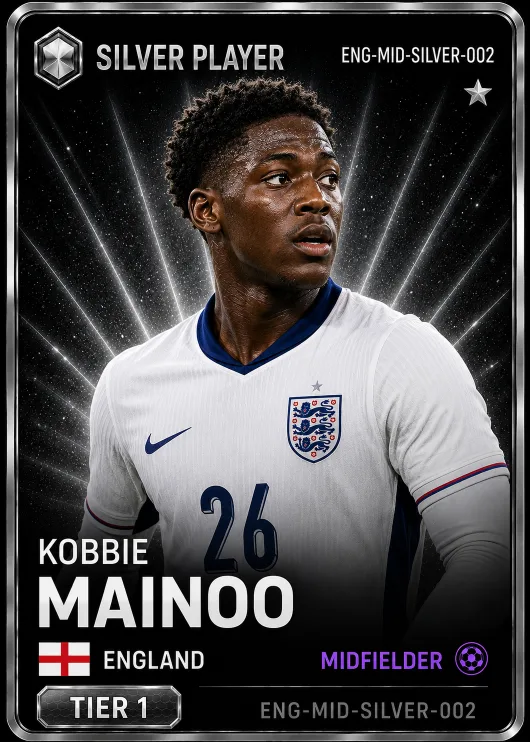 Kobbie Mainoo — England Silver MID