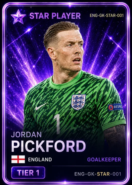 Jordan Pickford — England Star GK