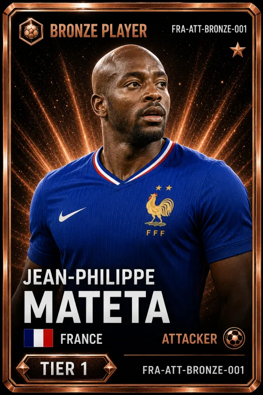 Jean-Philippe Mateta — France Bronze FWD