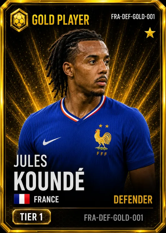 Jules Koundé — France Gold DEF