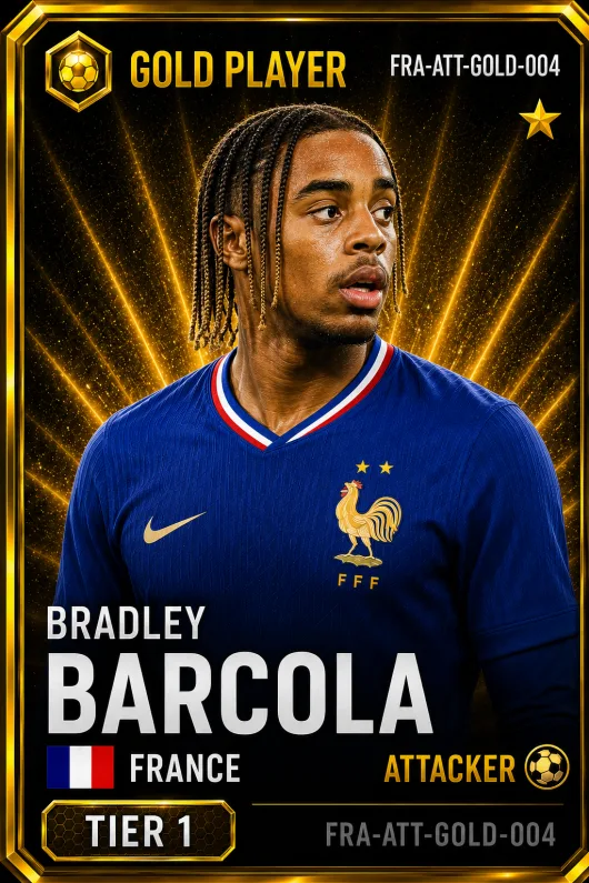 Bradley Barcola — France Gold FWD