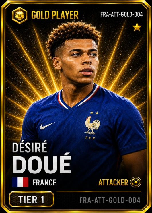 Désiré Doué — France Gold FWD