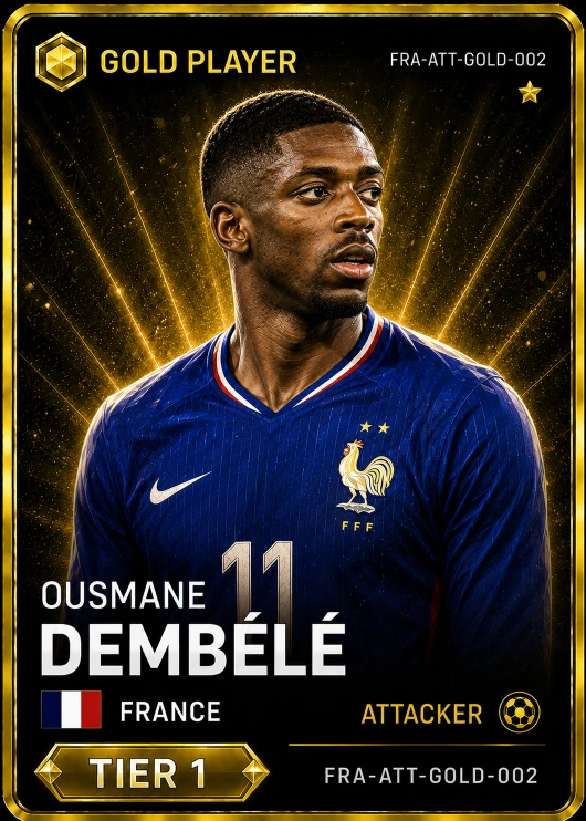 Ousmane Dembélé — France Gold FWD