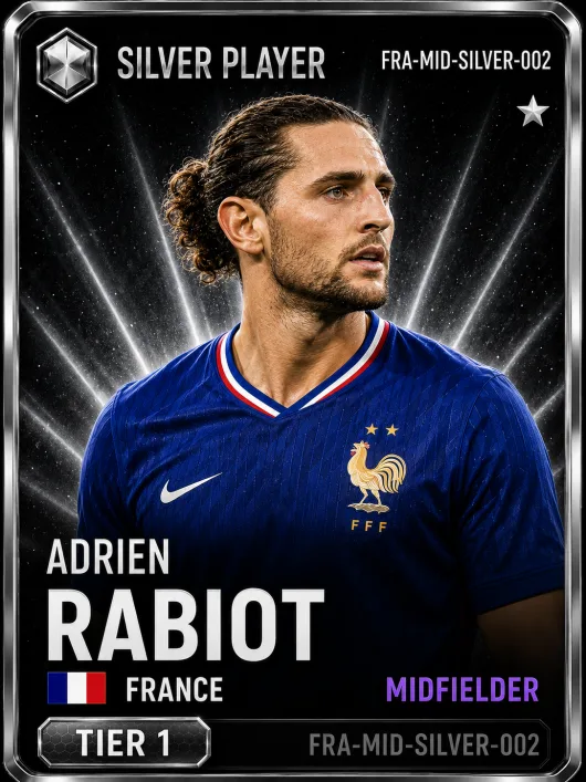 Adrien Rabiot — France Silver MID