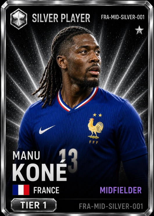 Manu Koné — France Silver MID