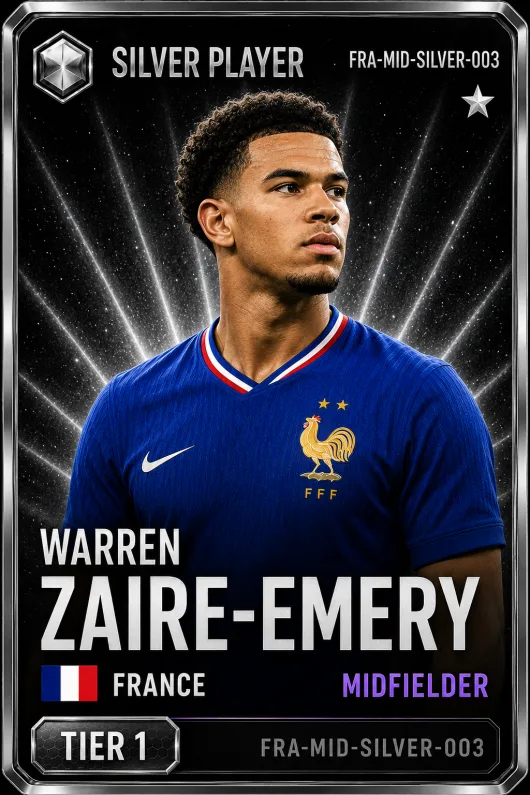 Warren Zaïre-Emery — France Silver MID