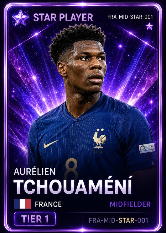 Aurélien Tchouaméni — France Star MID