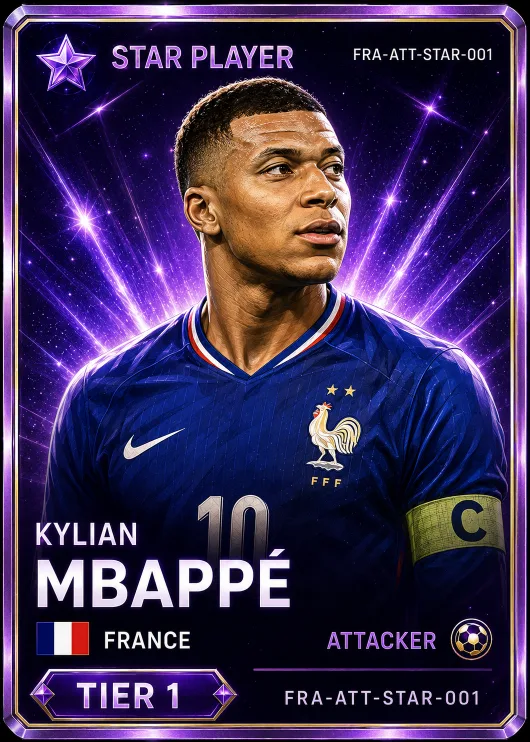 Kylian Mbappé — France Star FWD