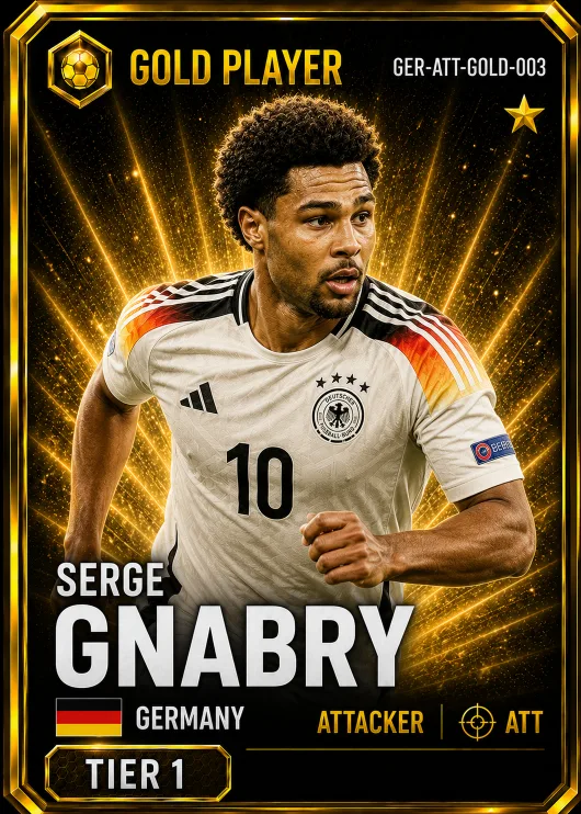 Serge Gnabry — Germany Gold FWD
