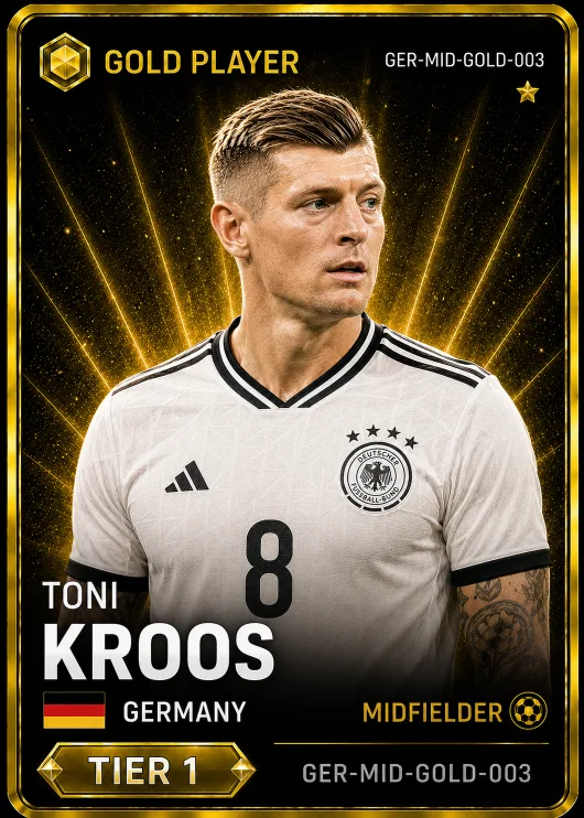 Toni Kroos — Germany Gold MID