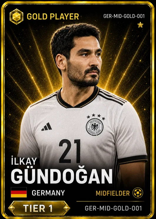 İlkay Gündoğan — Germany Gold MID
