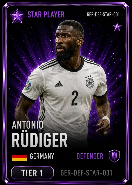 Antonio Rüdiger — Germany Star DEF