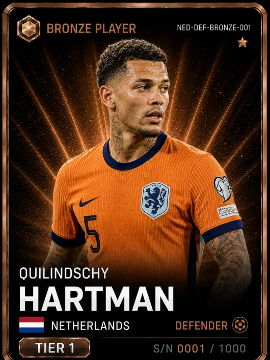 Quilindschy Hartman — Netherlands Bronze DEF