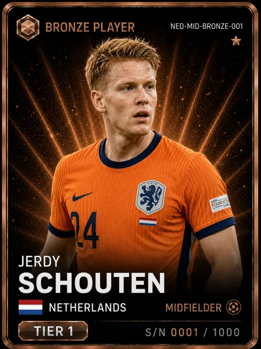 Jerdy Schouten — Netherlands Bronze MID