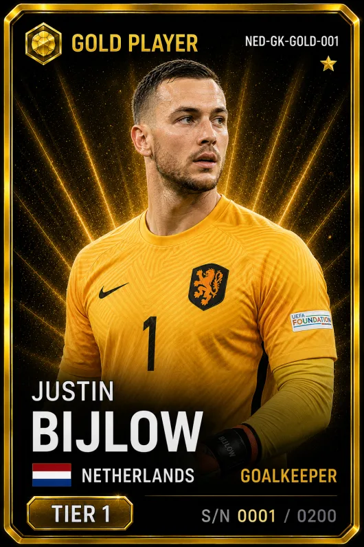Justin Bijlow — Netherlands Gold GK