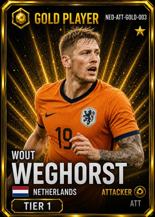 Wout Weghorst — Netherlands Gold FWD