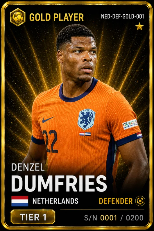 Denzel Dumfries — Netherlands Gold DEF