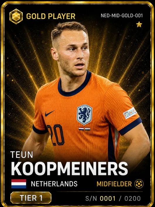 Teun Koopmeiners — Netherlands Gold MID