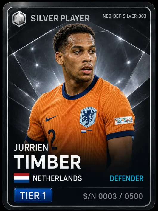 Jurrien Timber — Netherlands Silver DEF