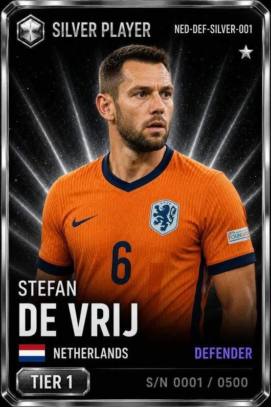 Stefan de Vrij — Netherlands Silver DEF